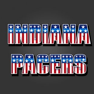 Indiana Pacers American Captain Logo decal sticker