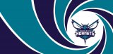 007 Charlotte Hornets logo decal sticker