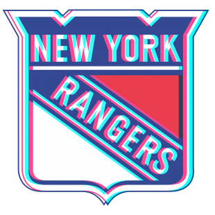 Phantom New York Rangers logo decal sticker