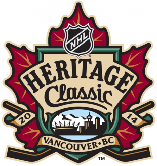 NHL Heritage Classic 2013-2014 Logo Sticker Heat Transfer