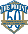 Mount St. Marys Mountaineers 2012 Anniversary Logo 01 Sticker Heat Transfer
