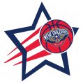 New Orleans Pelicans Basketball Goal Star logo decal sticker