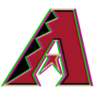 Phantom Arizona Diamondbacks logo Sticker Heat Transfer