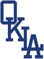 Oklahoma City Dodgers 2015-Pres Alternate Logo 10 decal sticker