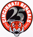 Cincinnati Bengals 1992 Anniversary Logo decal sticker