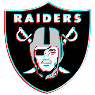Phantom Oakland Raiders logo Sticker Heat Transfer