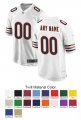 Chicago Bears Custom Letter and Number Kits For White Jersey 01 Material Twill