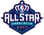 NBA All-Star Game 2016-2017 Unused Logo Sticker Heat Transfer
