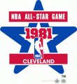NBA All-Star Game 1980-1981 Logo decal sticker