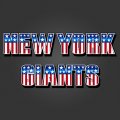 New York Giants American Captain Logo decal sticker