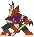 Arizona Coyotes 1999 00-2002 03 Primary Logo decal sticker