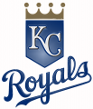 Kansas City Royals Plastic Effect Logo Sticker Heat Transfer