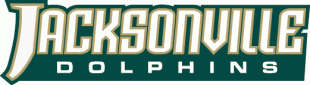 Jacksonville Dolphins 2008-2018 Wordmark Logo Sticker Heat Transfer