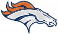 Denver Broncos Plastic Effect Logo decal sticker