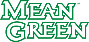 North Texas Mean Green 2005-Pres Wordmark Logo 03 Sticker Heat Transfer