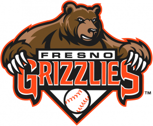 Fresno Grizzlies 2008-2018 Primary Logo decal sticker