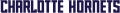 Charlotte Hornets 2014- Pres Wordmark Logo decal sticker