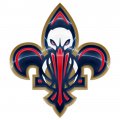 New Orleans Pelicans Crystal Logo decal sticker