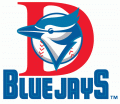 Dunedin Blue Jays 1997-2003 Primary Logo decal sticker