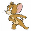 Tom and Jerry Logo 08 Sticker Heat Transfer