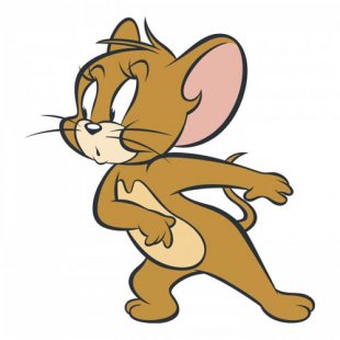Tom and Jerry Logo 08 Sticker Heat Transfer