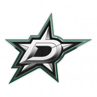 Dallas Stars Crystal Logo Sticker Heat Transfer