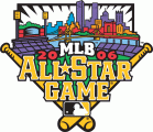 MLB All-Star Game 2006 Logo Sticker Heat Transfer