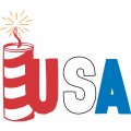 USA Logo 05 Sticker Heat Transfer
