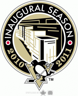 Pittsburgh Penguins 2010 11 Stadium Logo decal sticker