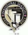 Pittsburgh Penguins 2010 11 Stadium Logo Sticker Heat Transfer