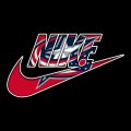 Columbus Blue Jackets Nike logo Sticker Heat Transfer