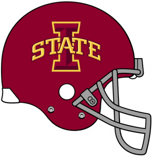 Iowa State Cyclones 2007-Pres Helmet Sticker Heat Transfer