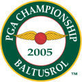 PGA Championship 2005 Primary Logo decal sticker