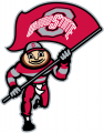 Ohio State Buckeyes 2003-2012 Mascot Logo 10 decal sticker
