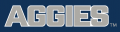 Utah State Aggies 2012-Pres Wordmark Logo 01 decal sticker