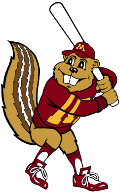 Minnesota Golden Gophers 1986-Pres Mascot Logo 07 decal sticker