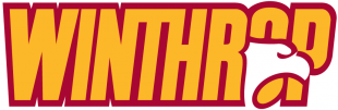 Winthrop Eagles 1995-Pres Wordmark Logo 04 decal sticker