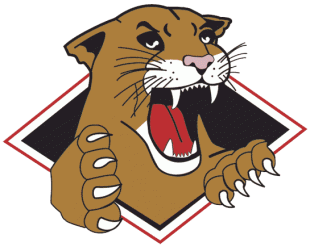 Prince George Cougars 2002 03-2007 08 Primary Logo decal sticker