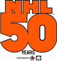National Hockey League 1966-1967 Unused Logo Sticker Heat Transfer