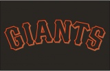 San Francisco Giants 2001 Jersey Logo Sticker Heat Transfer