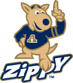 Akron Zips 2002-Pres Mascot Logo 02 decal sticker