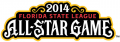 All-Star Game 2014 Wordmark Logo decal sticker
