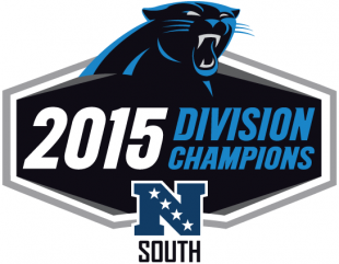 Carolina Panthers 2015 Champion Logo Sticker Heat Transfer