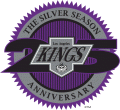 Los Angeles Kings 1991 92 Anniversary Logo Sticker Heat Transfer