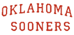 Oklahoma Sooners 1967-1981 Wordmark Logo decal sticker