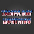 Tampa Bay Lightning American Captain Logo Sticker Heat Transfer