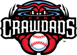 Hickory Crawdads 2016-Pres Primary Logo decal sticker