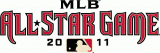 MLB All-Star Game 2011 Wordmark 02 Logo decal sticker