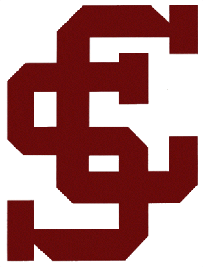 Santa Clara Broncos 1978-1997 Alternate Logo Sticker Heat Transfer