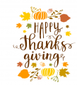 Thanksgiving Day Logo 24